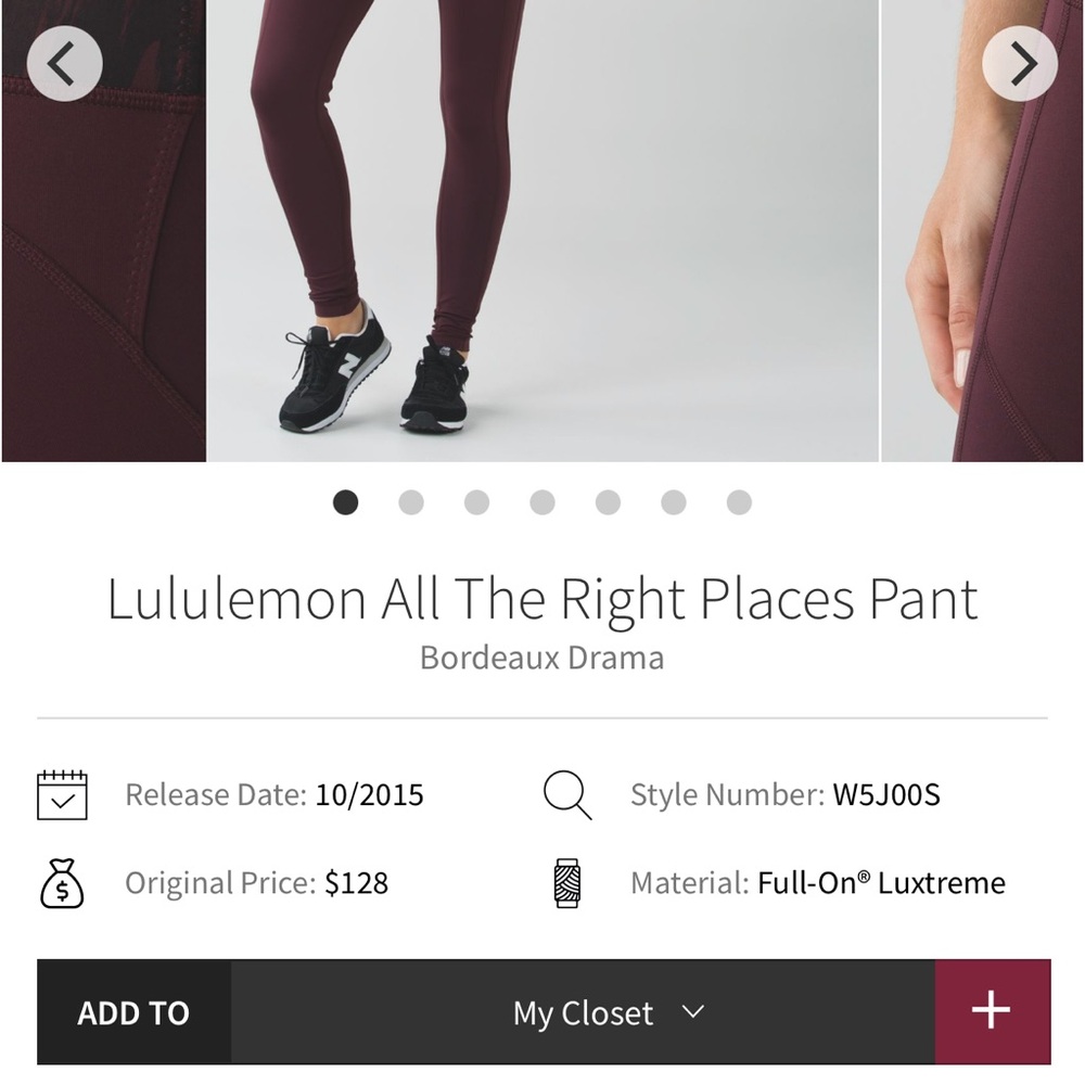 Lululemon All The Right Places Pants! - Picture 11 of 11